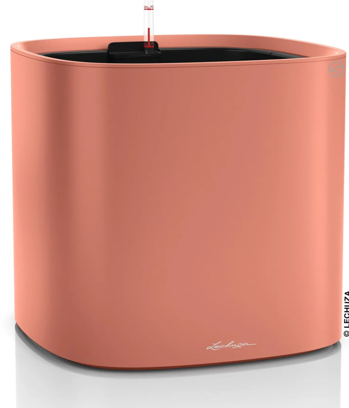 LECHUZA® Kunststoff-Topf PILA Color Planter, quadratisch, ca. B35/H33/T35 cm