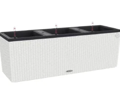 LECHUZA® Polyrattan-Kasten Trio Cottage, rechteckig