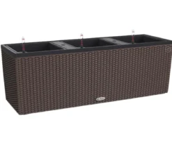 LECHUZA® Polyrattan-Kasten Trio Cottage, rechteckig