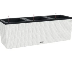 LECHUZA® Polyrattan-Kasten Trio Cottage, rechteckig