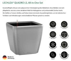 LECHUZA® QUADRO LS, All-in-One-Set