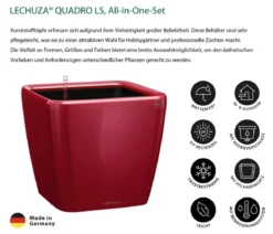 LECHUZA® QUADRO LS, All-in-One-Set