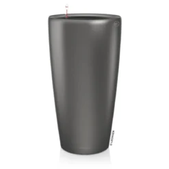 LECHUZA® Rondo hochglanz All-in-One-Set, schwarz, 15749