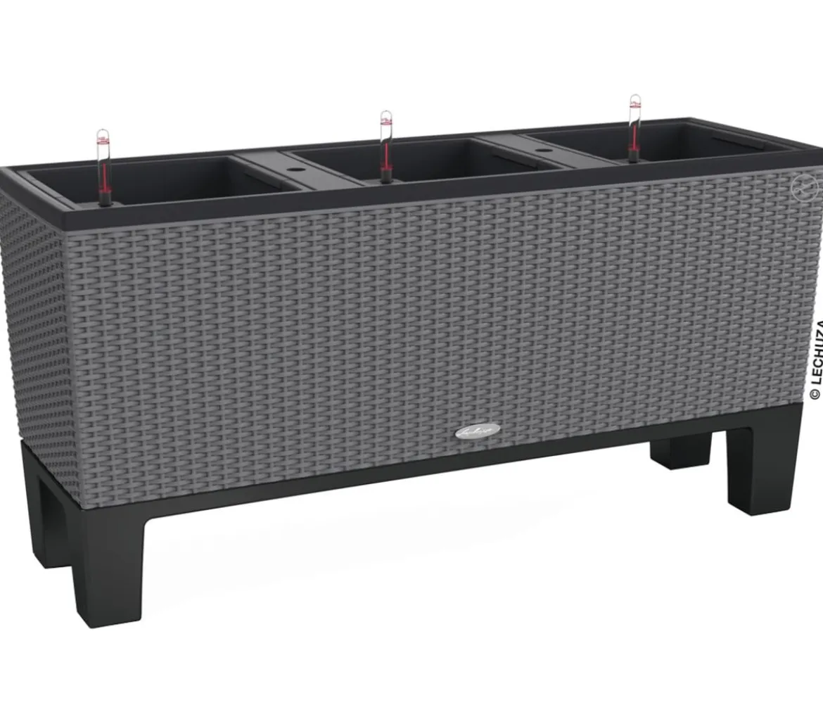 LECHUZA® Sockel für Trio Cottage, schwarz