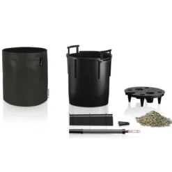 LECHUZA® TRENDCOVER Lederoptik, All-in-One Set