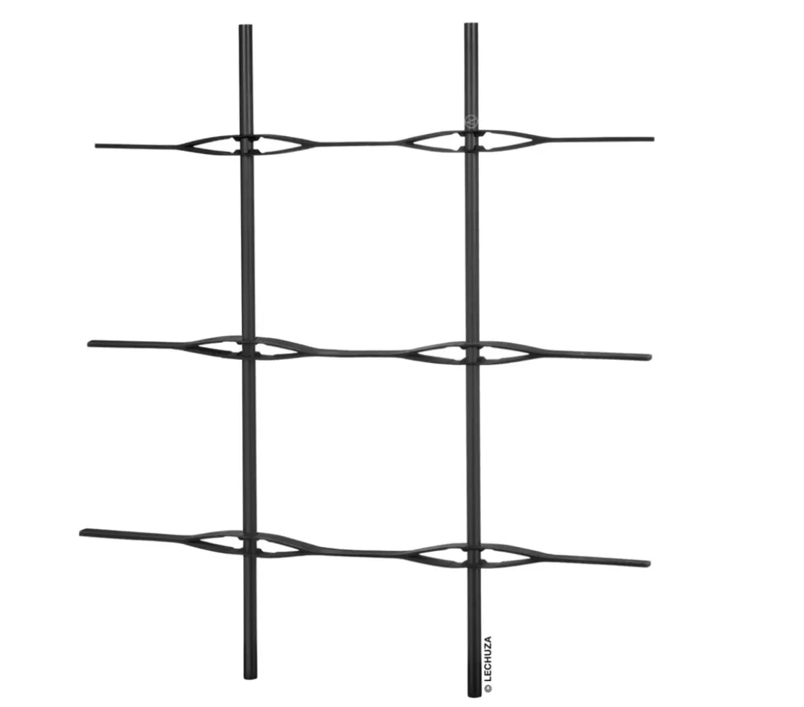 LECHUZA® Trio Cottage Rankgitter, schwarz, ca. B113/H170 cm