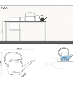 LECHUZA® YULA Gießkanne, 1,7 l