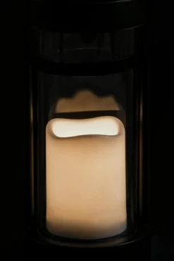 LED-Grablaterne Solar, ca. H26 cm