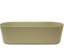 LENI Kunststoff-Jardiniere Flori, oval, ca. B36/H11/T14 cm
