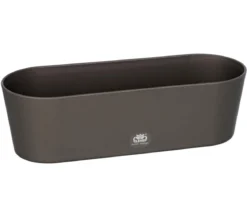 LENI Kunststoff-Jardiniere Flori, oval, ca. B36/H11/T14 cm