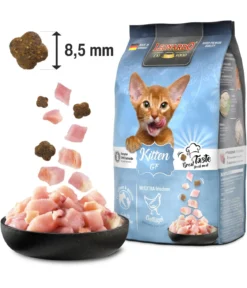 Leonardo Trockenfutter für Katzen Kitten Getreidefrei, Geflügel
