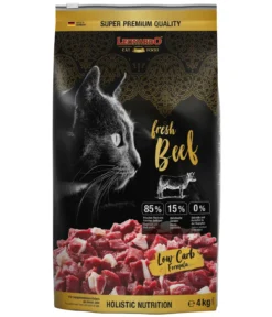 Leonardo Trockenfutter für Katzen Adult fresh Beef, Rind