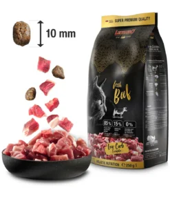 Leonardo Trockenfutter für Katzen Adult fresh Beef, Rind