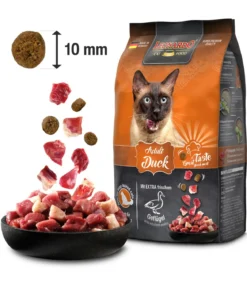 Leonardo Trockenfutter für Katzen Adult Duck, Ente