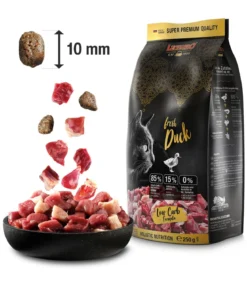 Leonardo Trockenfutter für Katzen Adult fresh Duck, Ente