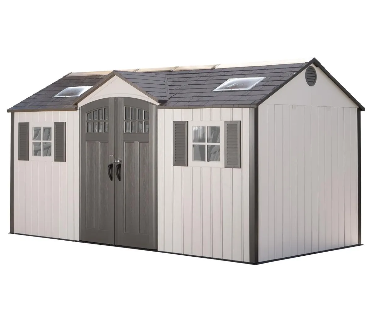 Lifetime Gerätehaus Castle, ca. B457,2/H243,84/T235,20 cm