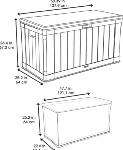 Lifetime Kissenbox, 440 l