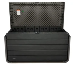 Lifetime Kunststoff Gartenbox Space XL, 625 Liter, ca. B146,7/H77,2/T72,4 cm