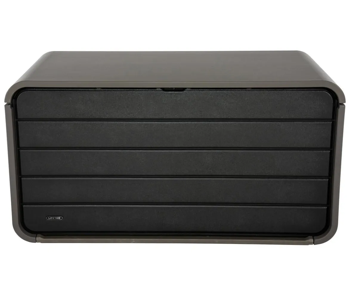 Lifetime Kunststoff Gartenbox Space XL, 625 Liter, ca. B146,7/H77,2/T72,4 cm