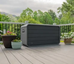 Lifetime Kunststoff Gartenbox Space XL, 625 Liter, ca. B146,7/H77,2/T72,4 cm