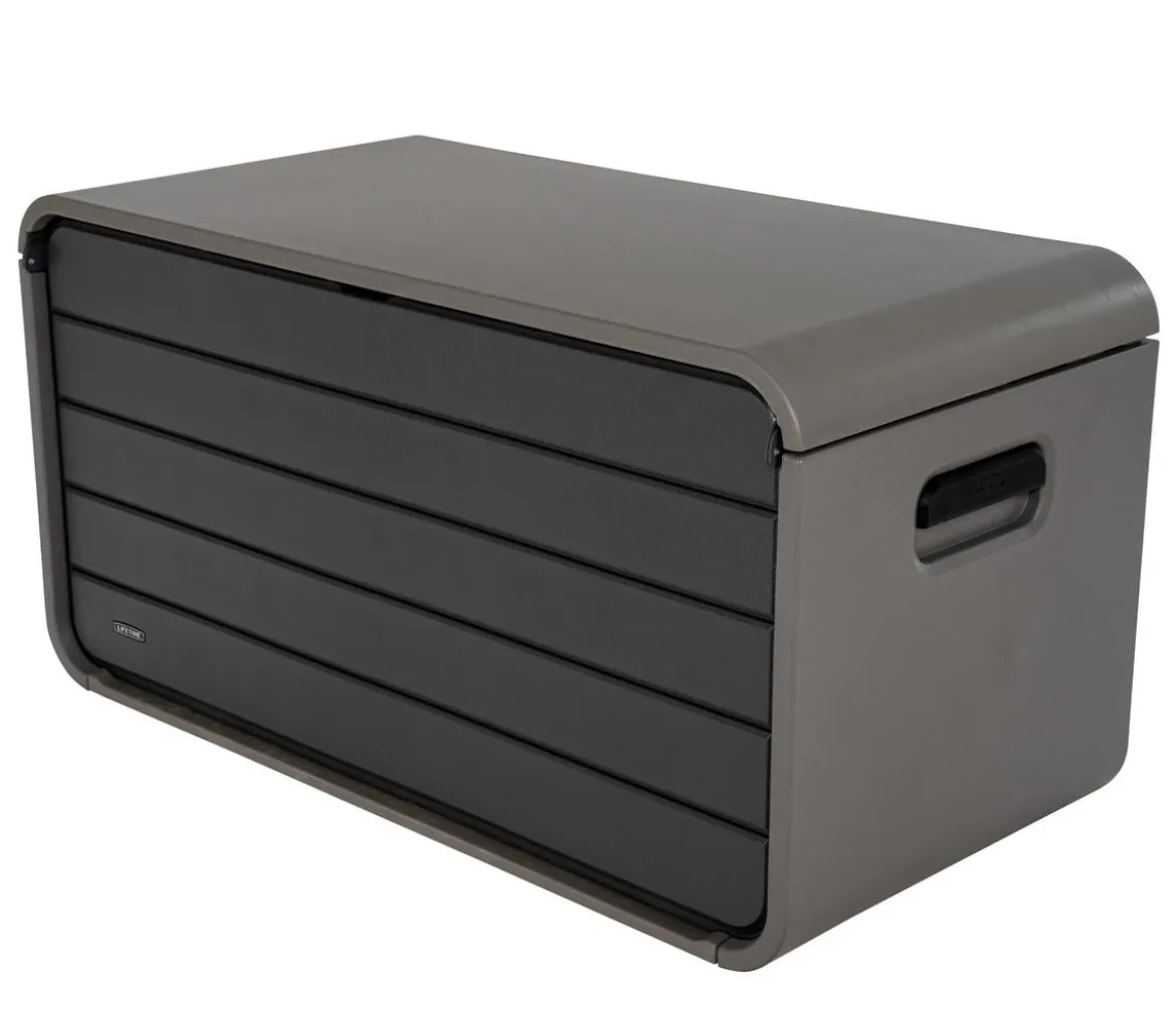 Lifetime Kunststoff Gartenbox Space XL, 625 Liter, ca. B146,7/H77,2/T72,4 cm