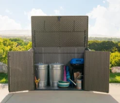 Lifetime Kunststoff-Mülltonnenbox, ca. B191/H132/T108 cm