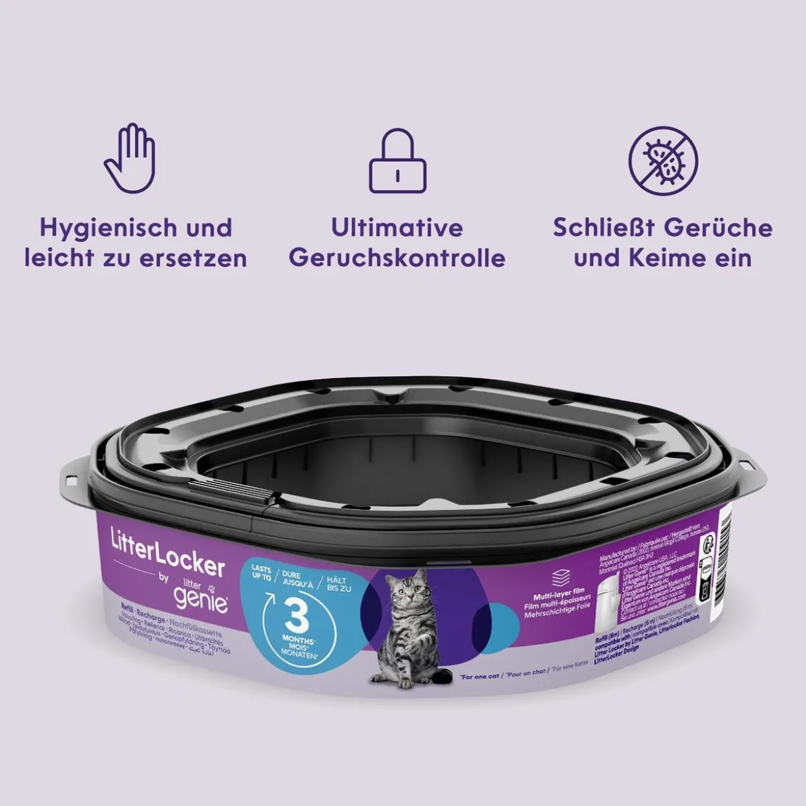 LitterLocker By Litter Genie® XL-Nachfüllkassette