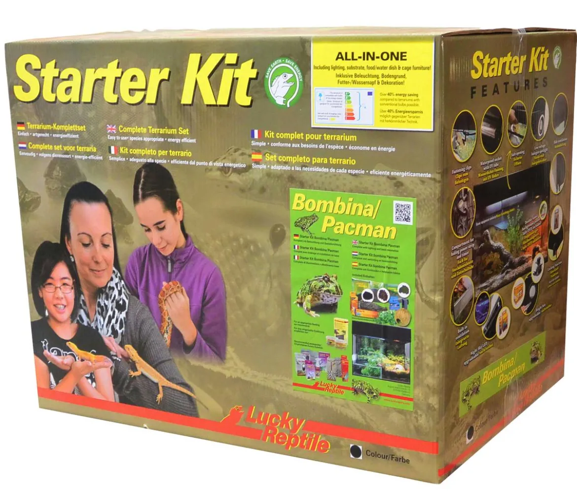 Lucky Reptile Starter Kit Komplettset Bombina/Pacman, ca. B80/H52/T40 cm