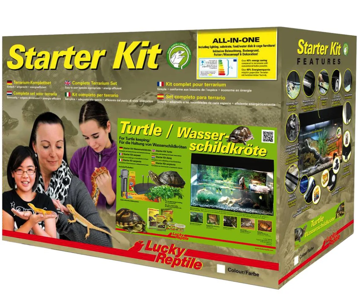 Lucky Reptile Starter Kit Komplettset Wasserschildkröte, ca. B80/H52/T40 cm