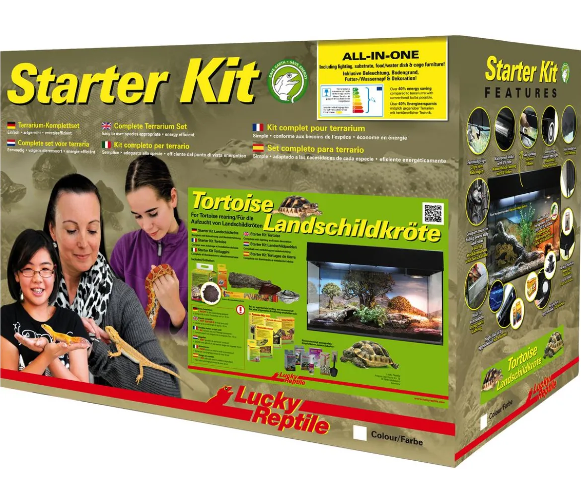Lucky Reptile Starter Kit Komplettset Landschildkröte, ca. B80/H52/T40 cm