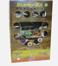 Lucky Reptile Terrarium Starter Kit Wüstengecko, ca. B50/H40/T28 cm