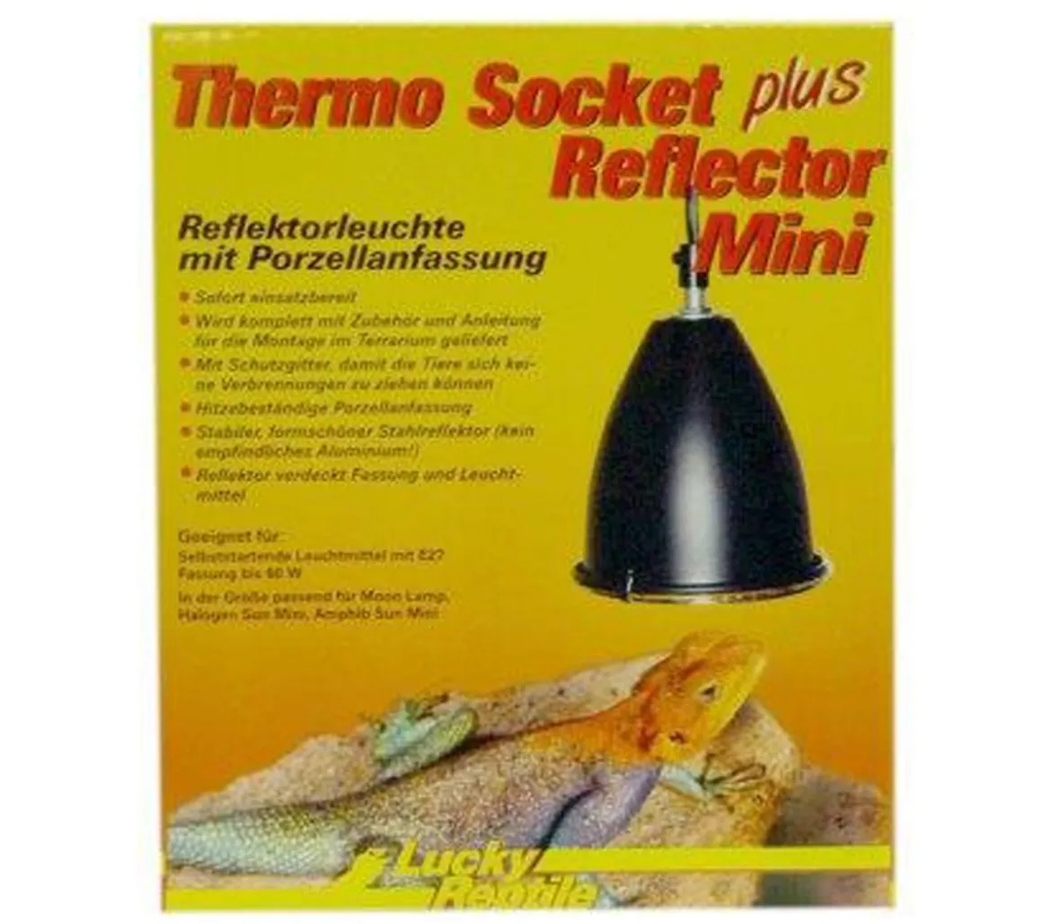 Lucky Reptile Thermo Socket + Reflector Mini