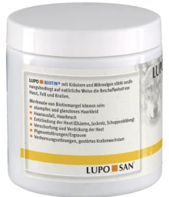 LUPOSAN Ergänzungsfutter für Hunde & Katzen LUPO Biotin+ Tabletten