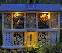 LUXUS-INSEKTENHOTELS Solar-Insektenhotel Landsonne, ca. B47/H34/T12,5 cm
