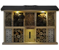 LUXUS-INSEKTENHOTELS Solar-Insektenhotel Landsonne, ca. B47/H34/T12,5 cm