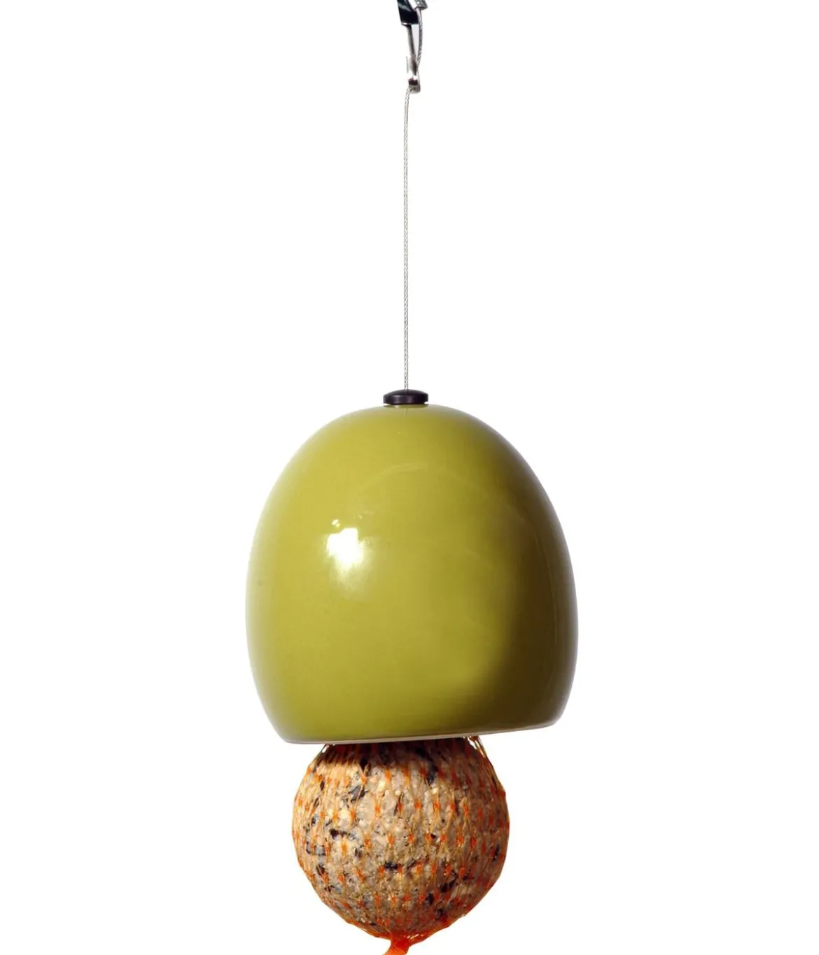 LUXUS-VOGELHAUS Meisenknödelhalter 6er-Set, rot/grün/blau, ca. Ø9,5/H9,5 cm