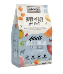 MAC's CAT Trockenfutter für Katzen Adult, Lachs & Forelle