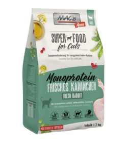 MAC's CAT Trockenfutter für Katzen Monoprotein Cat Adult, Kaninchen