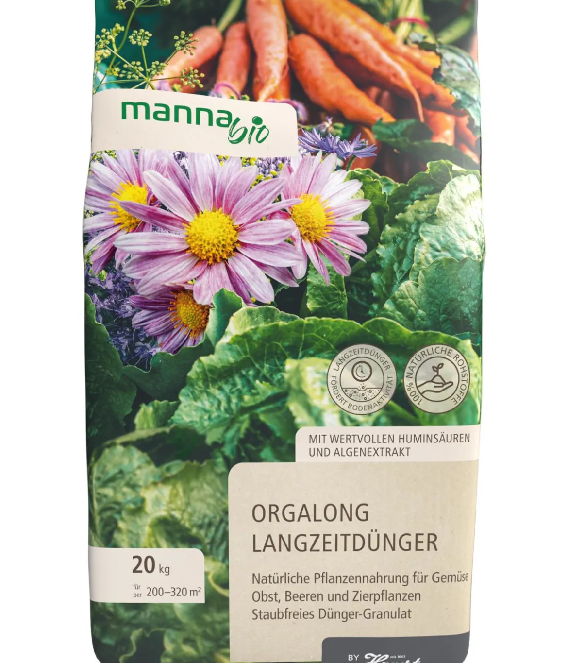 Manna Bio Orgalong Langzeitdünger, 20 kg