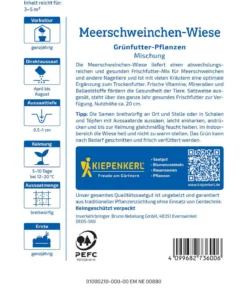 Meerschweinchen-Wiese, Saatgut von Kiepenkerl
