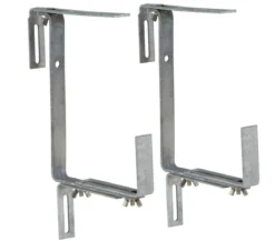 Metall-Blumenkastenhalter für den Balkon, 2 Stück