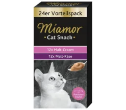 Miamor Katzensnack Malt-Cream Vorteilspack, 24 x 15 g
