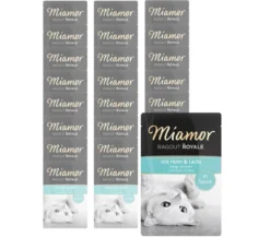Miamor Nassfutter für Katzen Ragout Royale in Sauce, 22 x 100 g
