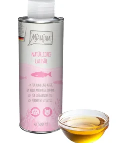 MjAMjAM® Ergänzungsfutter natürliches Lachsöl, 500 ml