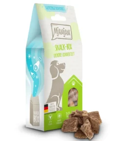 MjAMjAM® Hundesnack Snack-Box leckeres Rinderfilet, Adult, 70 g