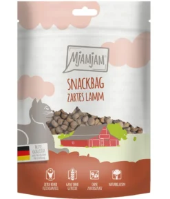 MjAMjAM® Katzensnack Snackbag zartes Lamm, Adult, 125 g