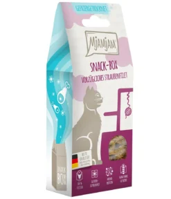 MjAMjAM® Katzensnack Snackbox vorzügliches Straußenfilet, Adult, 40 g
