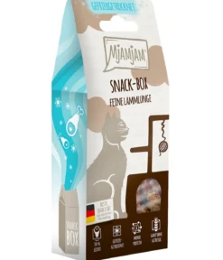MjAMjAM® Katzensnack Snackbox feine Lammlunge, Adult, 35 g