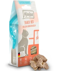 MjAMjAM® Katzensnack Snackbox erlesene Hühnermägen, Adult, 35 g
