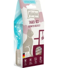 MjAMjAM® Katzensnack Snackbox herzhaftes Wildfilet, Adult, 35 g